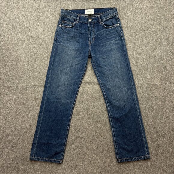 Current/Elliott The Original Straight Jeans Women's Size 27 Button Fly Denim - Picture 2 of 12